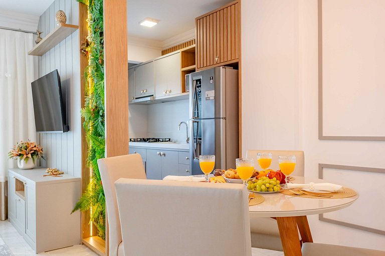 Cobertura Duplex a 100m da Praia com Jacuzzi Privativa