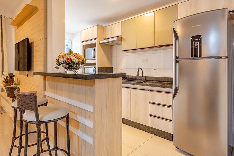 Confortável Apto com Piscina na Praia de Bombas