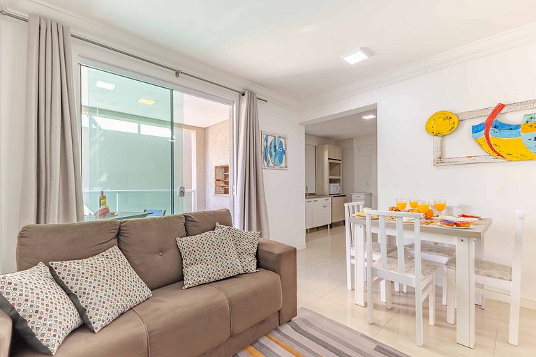 Confortável e Econômico: Apartamento em Bombas