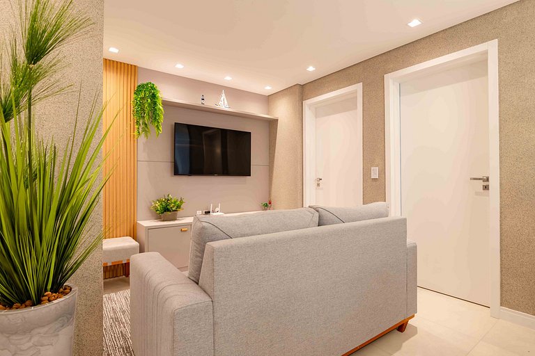 Lindíssimo Apto na Praia de Bombas