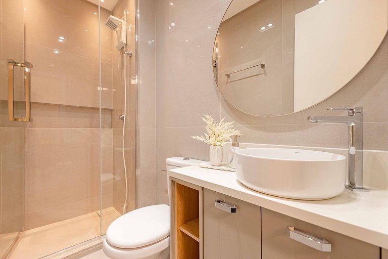Elegante Loft a 250 Metros da Praia de Bombas