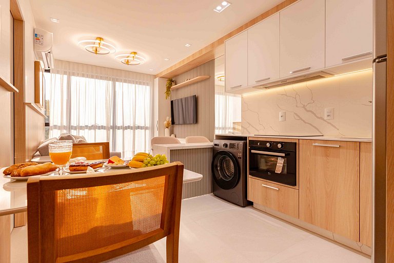 Elegante Loft a 250 Metros da Praia de Bombas