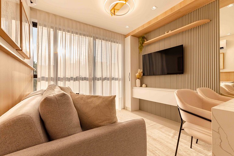 Elegante Loft a 250 Metros da Praia de Bombas