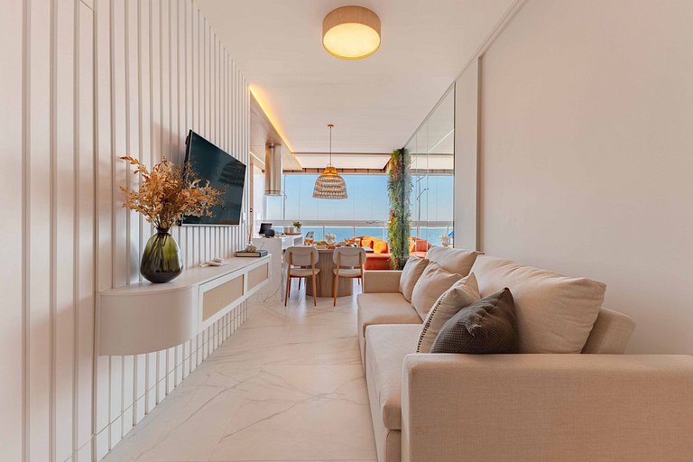 Apartamento Luxuoso Frente Mar na Praia de Bombas