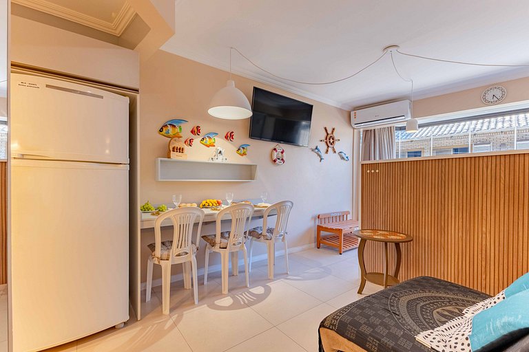 Loft Compacto a 100 metros da Praia de Bombinhas